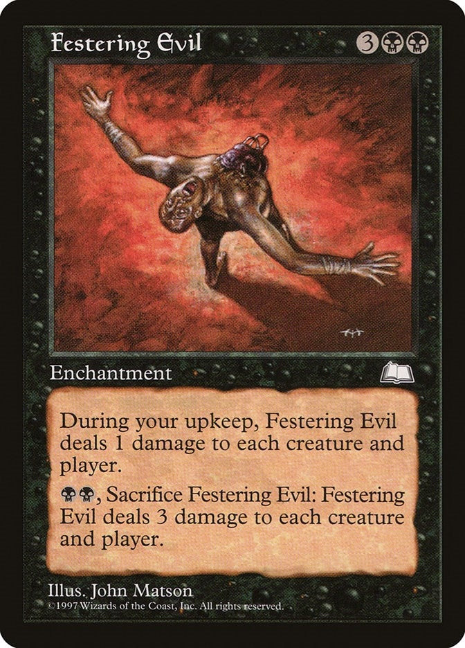 Image for Festering Evil [Weatherlight] - Magic: The Gathering