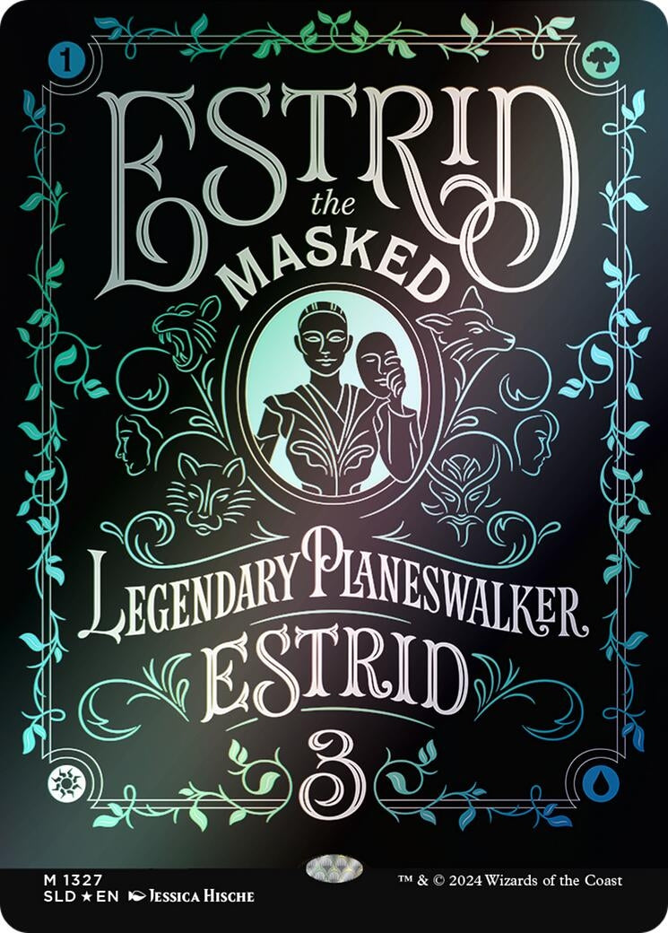 Image for Estrid, the Masked (1327) [Secret Lair Drop Series] - Magic: The Gathering