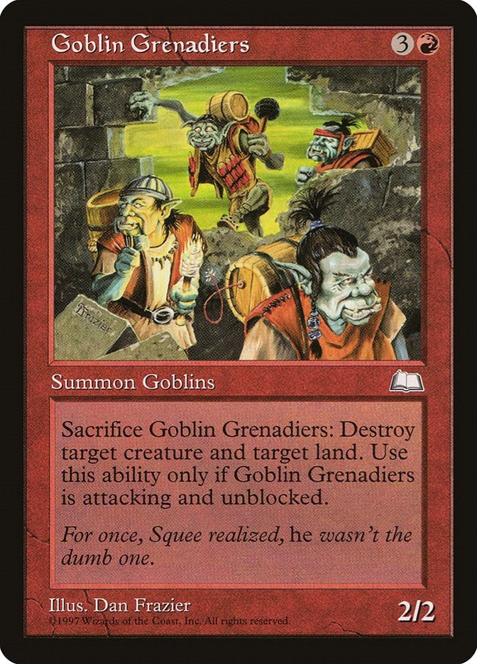 Image for Goblin Grenadiers [Weatherlight] - Magic: The Gathering