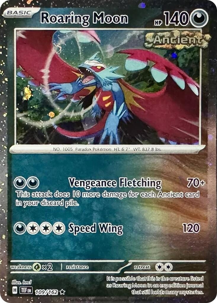 Image for Roaring Moon - 109/162 (Cosmos Holo) (109/162) [Miscellaneous Cards & Products] - Pokemon