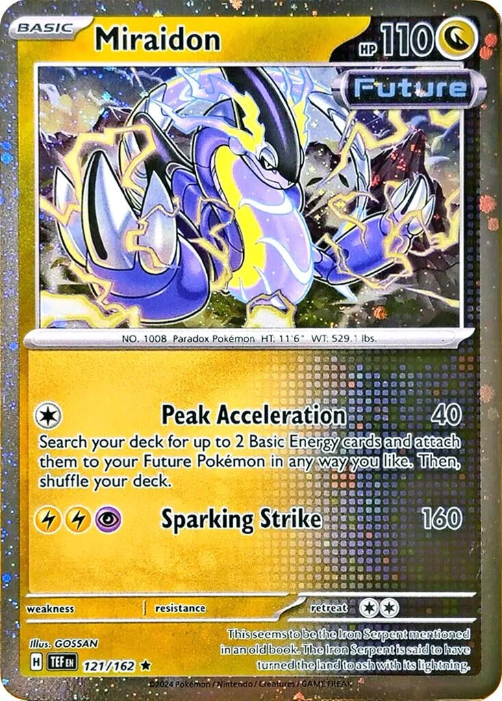 Image for Miraidon - 121/162 (Cosmos Holo) (121/162) [Miscellaneous Cards & Products] - Pokemon