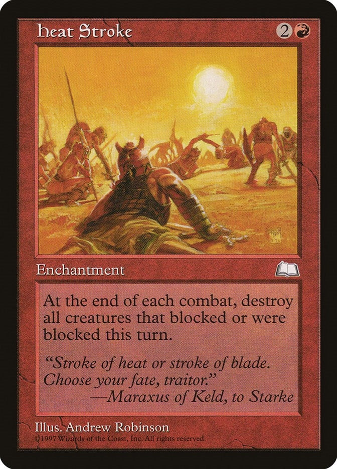 Image for Heat Stroke [Weatherlight] - Magic: The Gathering