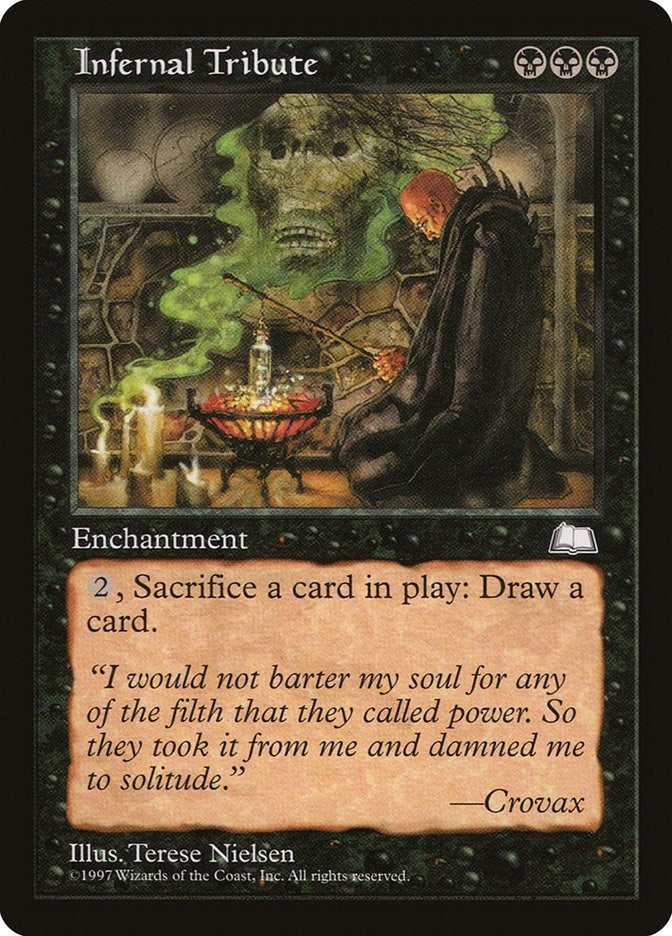 Image for Infernal Tribute [Weatherlight] - Magic: The Gathering