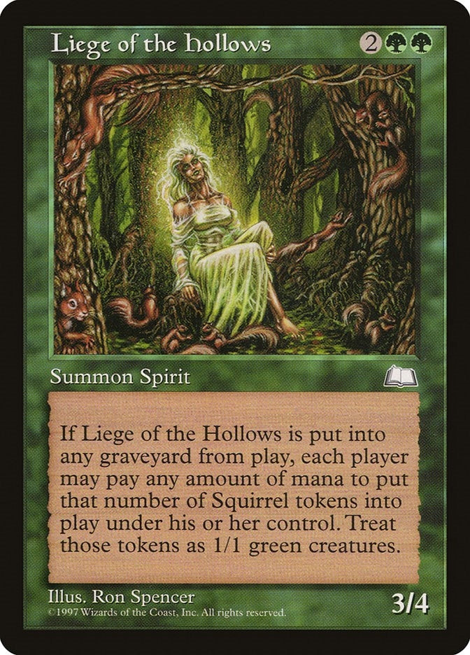 Image for Liege of the Hollows [Weatherlight] - Magic: The Gathering