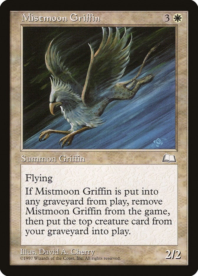 Image for Mistmoon Griffin [Weatherlight] - Magic: The Gathering