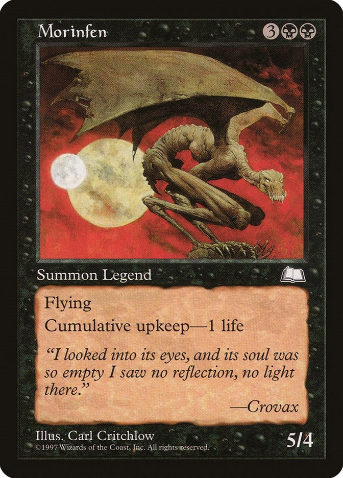 Image for Morinfen [Weatherlight] - Magic: The Gathering