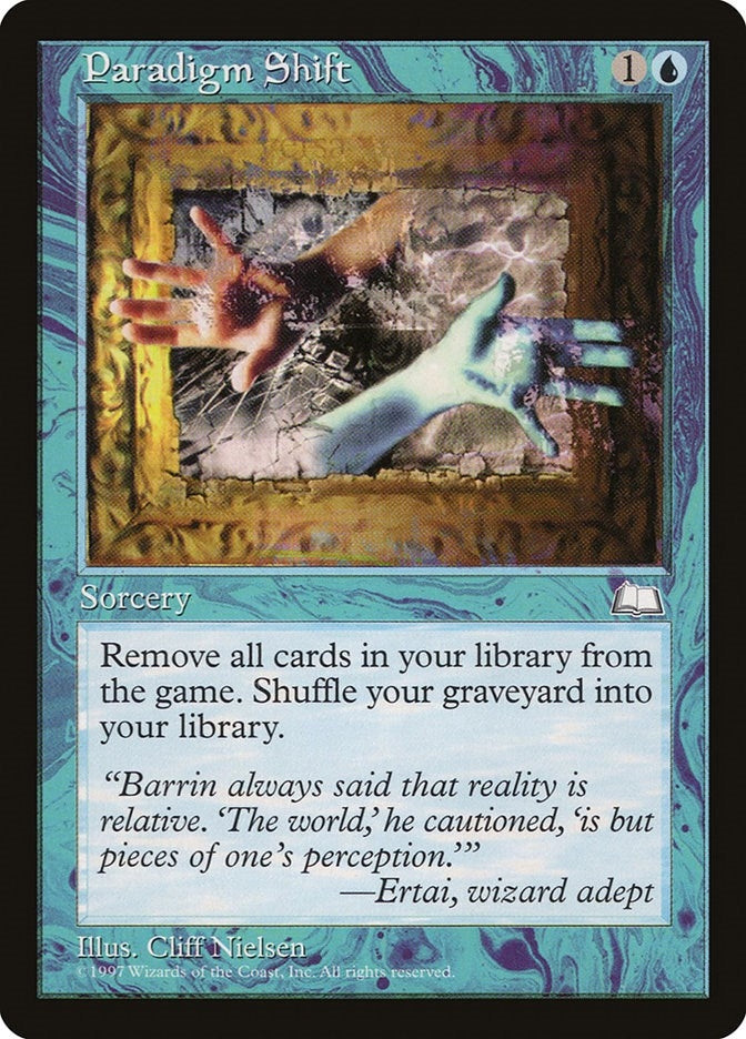 Image for Paradigm Shift [Weatherlight] - Magic: The Gathering