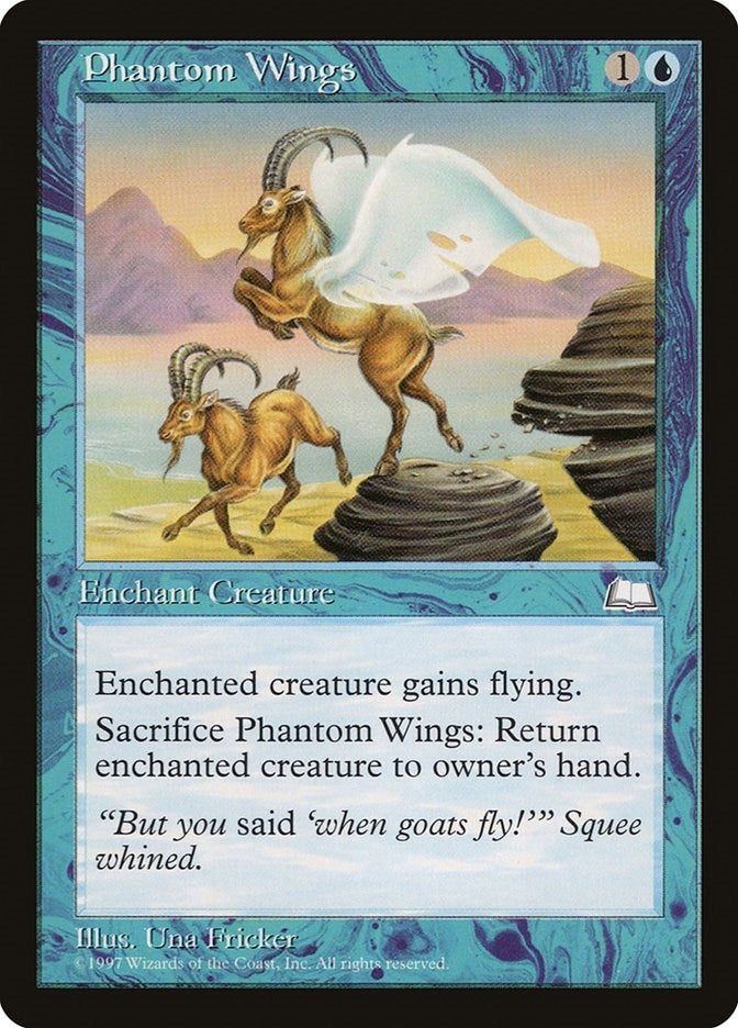 Image for Phantom Wings [Weatherlight] - Magic: The Gathering
