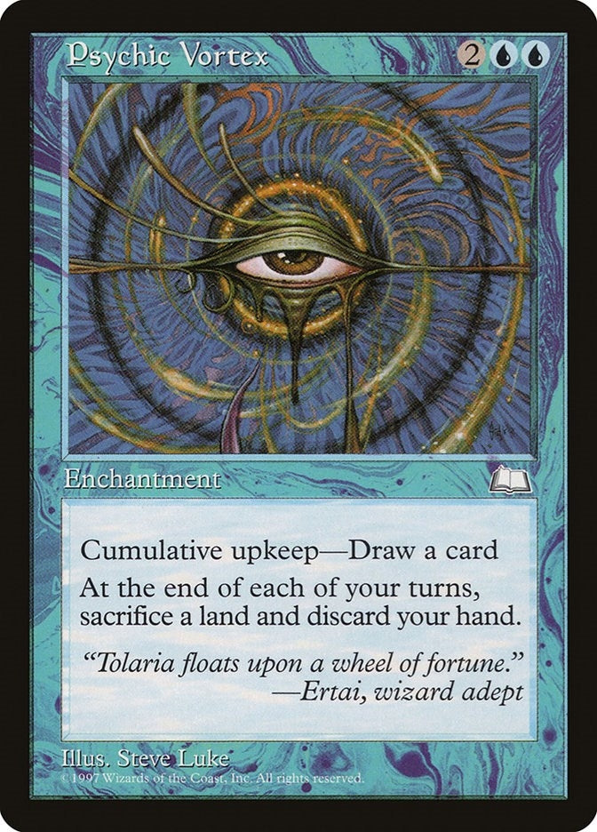 Image for Psychic Vortex [Weatherlight] - Magic: The Gathering