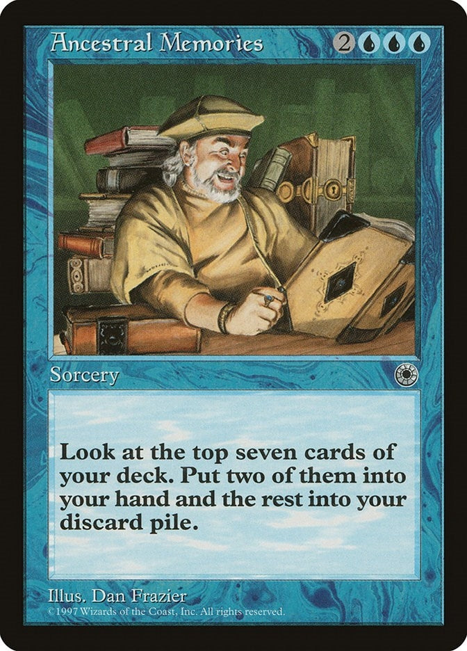 Image for Ancestral Memories [Portal] - Magic: The Gathering