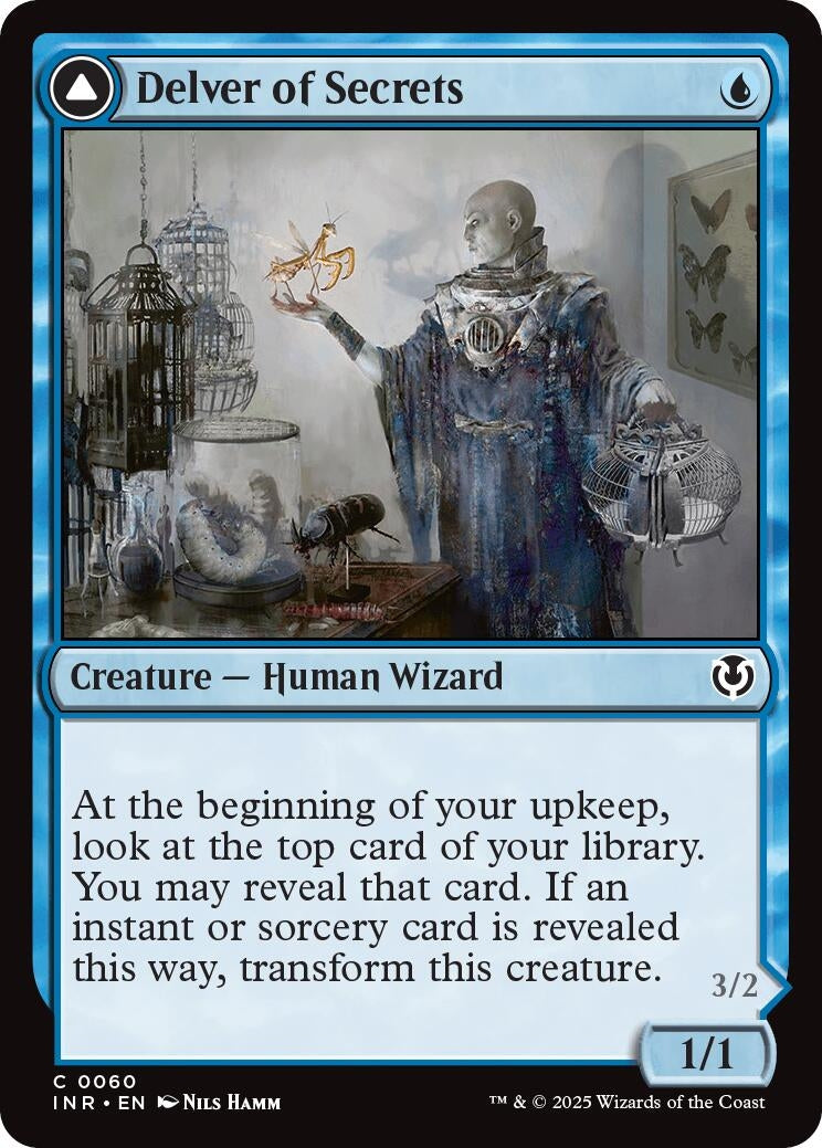 Image for Delver of Secrets (60) [Innistrad Remastered] - Magic: The Gathering