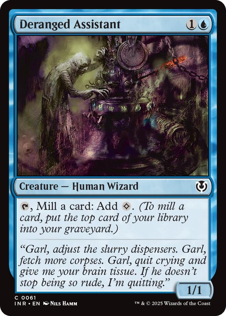 Image for Deranged Assistant (61) [Innistrad Remastered] - Magic: The Gathering