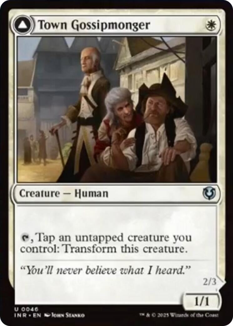 Image for Town Gossipmonger (46) [Innistrad Remastered] - Magic: The Gathering