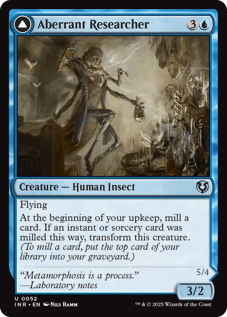 Image for Aberrant Researcher (52) [Innistrad Remastered] - Magic: The Gathering