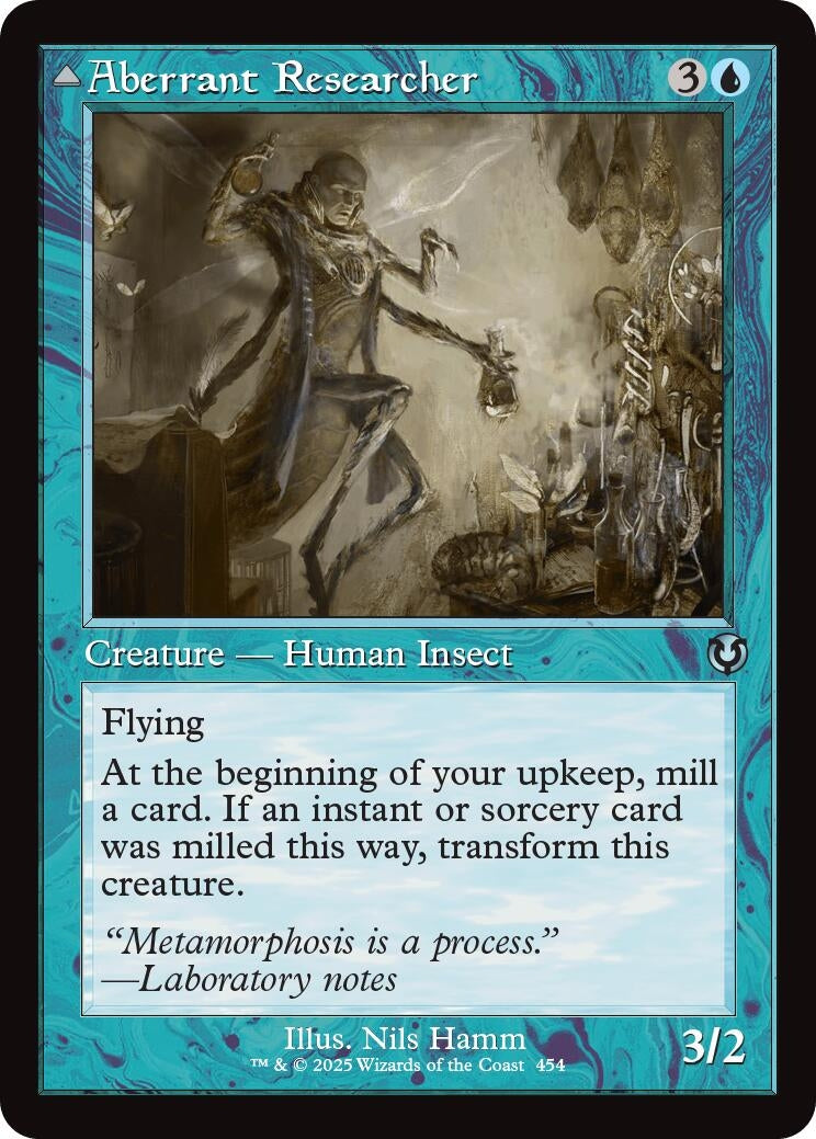 Aberrant Researcher (Retro Frame) (454) [Innistrad Remastered]