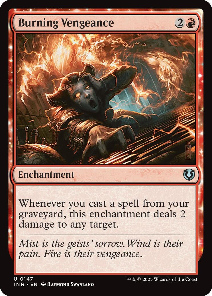 Image for Burning Vengeance (147) [Innistrad Remastered] - Magic: The Gathering