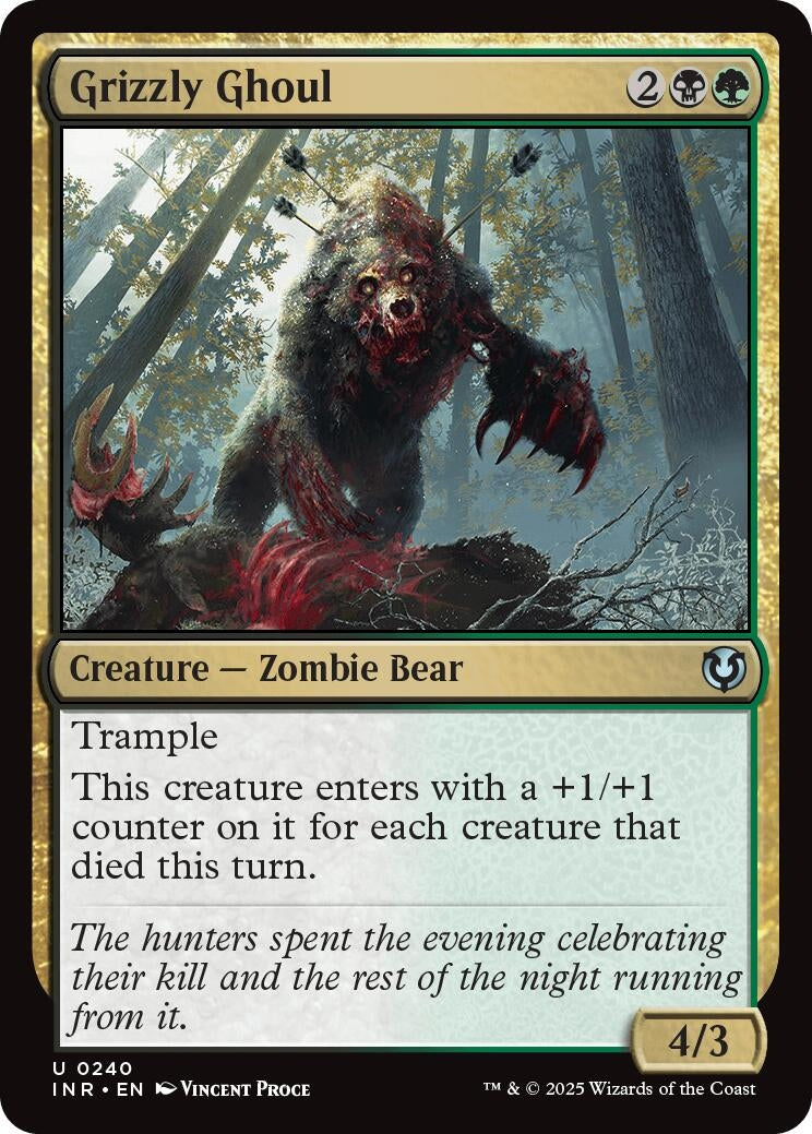 Image for Grizzly Ghoul (240) [Innistrad Remastered] - Magic: The Gathering