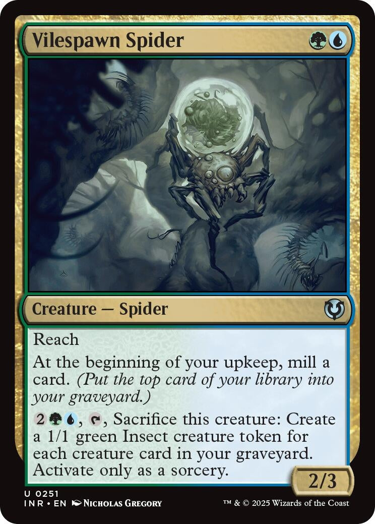 Image for Vilespawn Spider (251) [Innistrad Remastered] - Magic: The Gathering