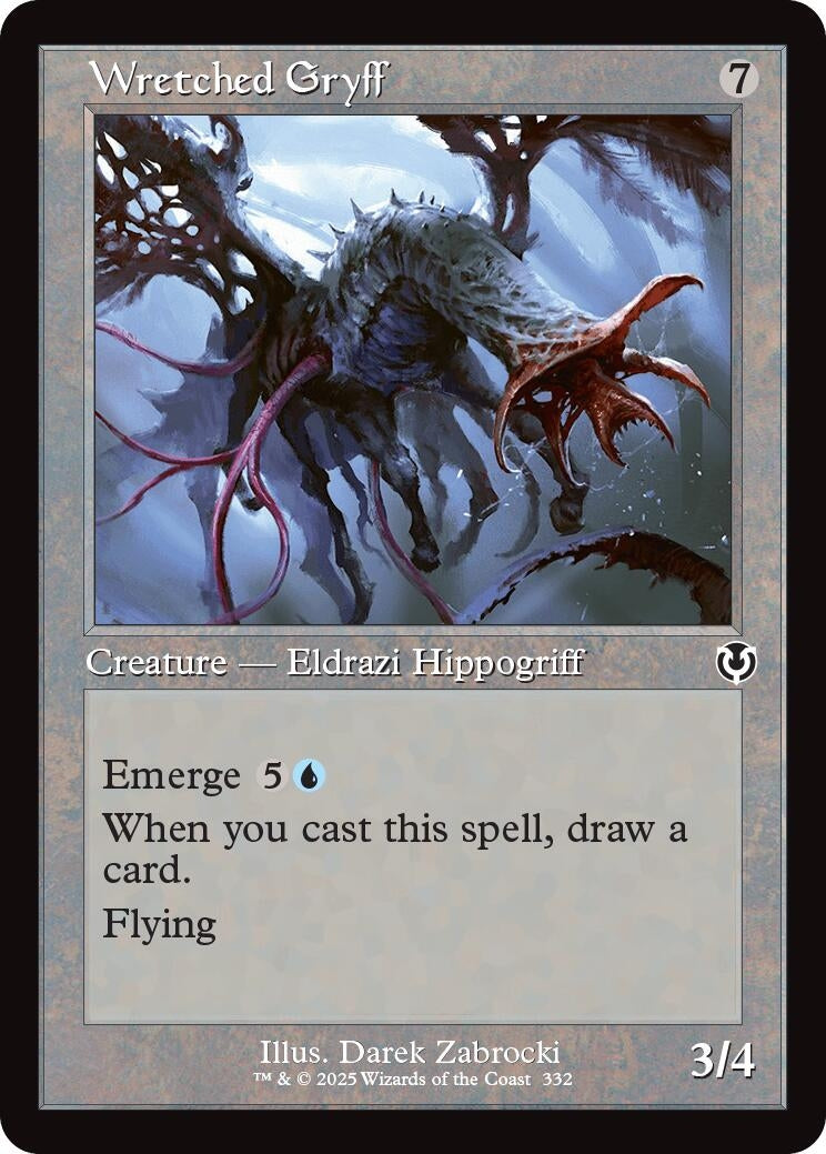 Image for Wretched Gryff (Retro Frame) (332) [Innistrad Remastered] - Magic: The Gathering
