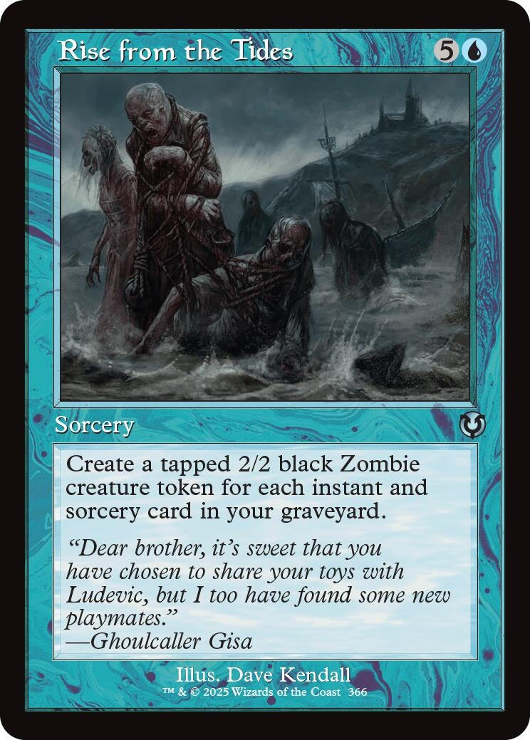 Image for Rise from the Tides (Retro Frame) (366) [Innistrad Remastered] - Magic: The Gathering