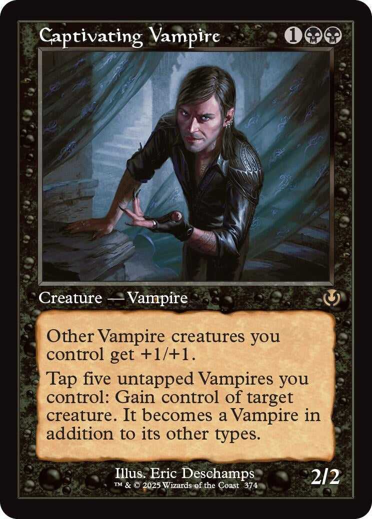 Image for Captivating Vampire (Retro Frame) (374) [Innistrad Remastered] - Magic: The Gathering