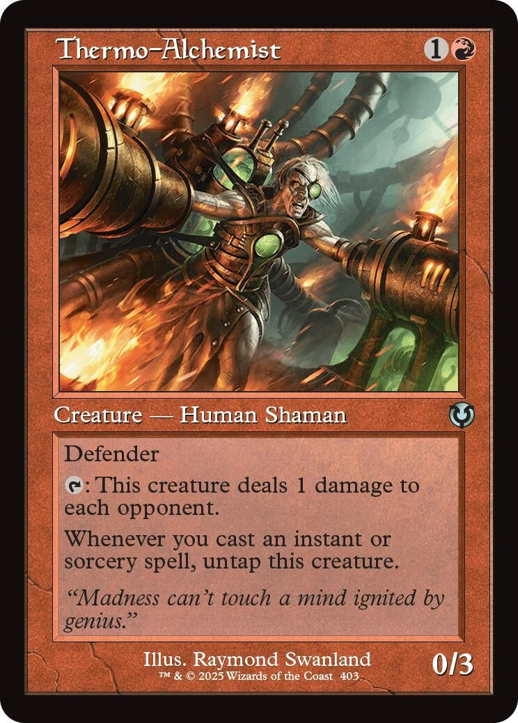 Image for Thermo-Alchemist (Retro Frame) (403) [Innistrad Remastered] - Magic: The Gathering