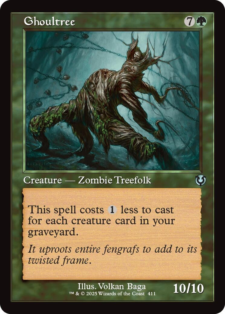 Image for Ghoultree (Retro Frame) (411) [Innistrad Remastered] - Magic: The Gathering