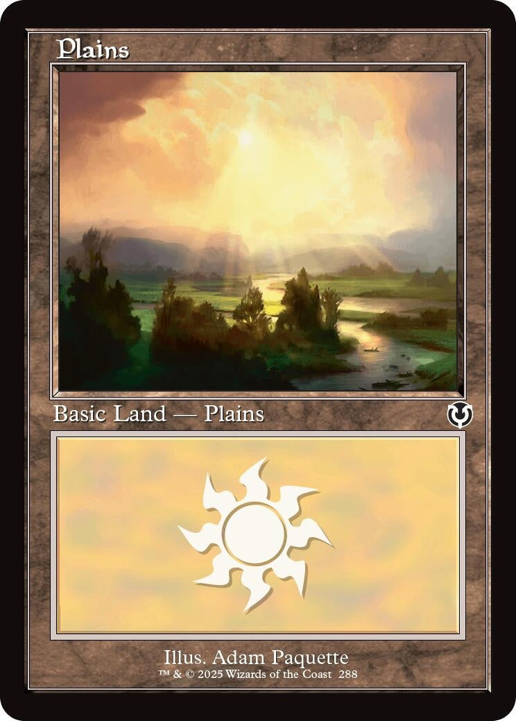 Image for Plains (288) (Retro Frame) (288) [Innistrad Remastered] - Magic: The Gathering