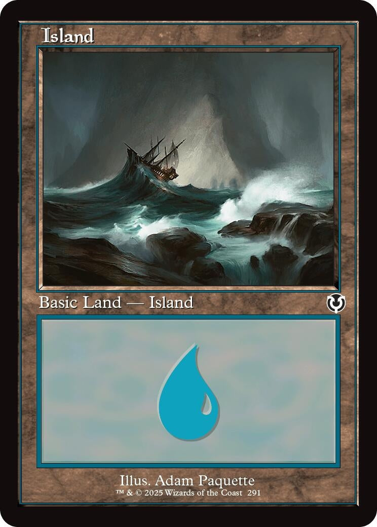 Image for Island (291) (Retro Frame) (291) [Innistrad Remastered] - Magic: The Gathering