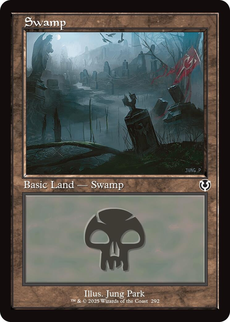 Image for Swamp (292) (Retro Frame) (292) [Innistrad Remastered] - Magic: The Gathering