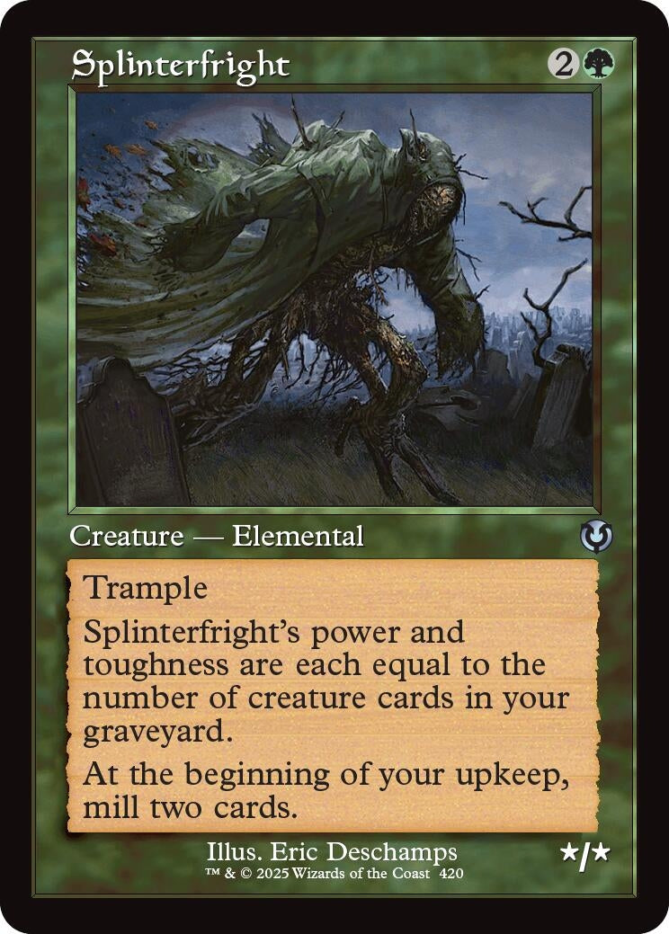 Image for Splinterfright (Retro Frame) (420) [Innistrad Remastered] - Magic: The Gathering
