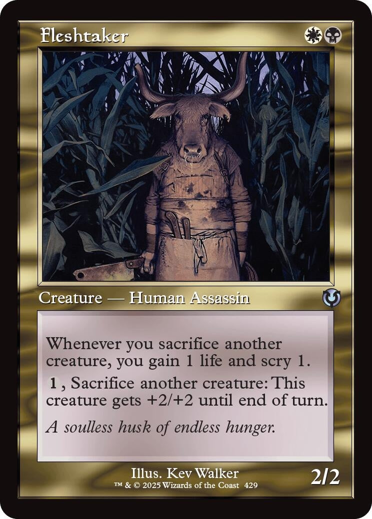 Image for Fleshtaker (Retro Frame) (429) [Innistrad Remastered] - Magic: The Gathering