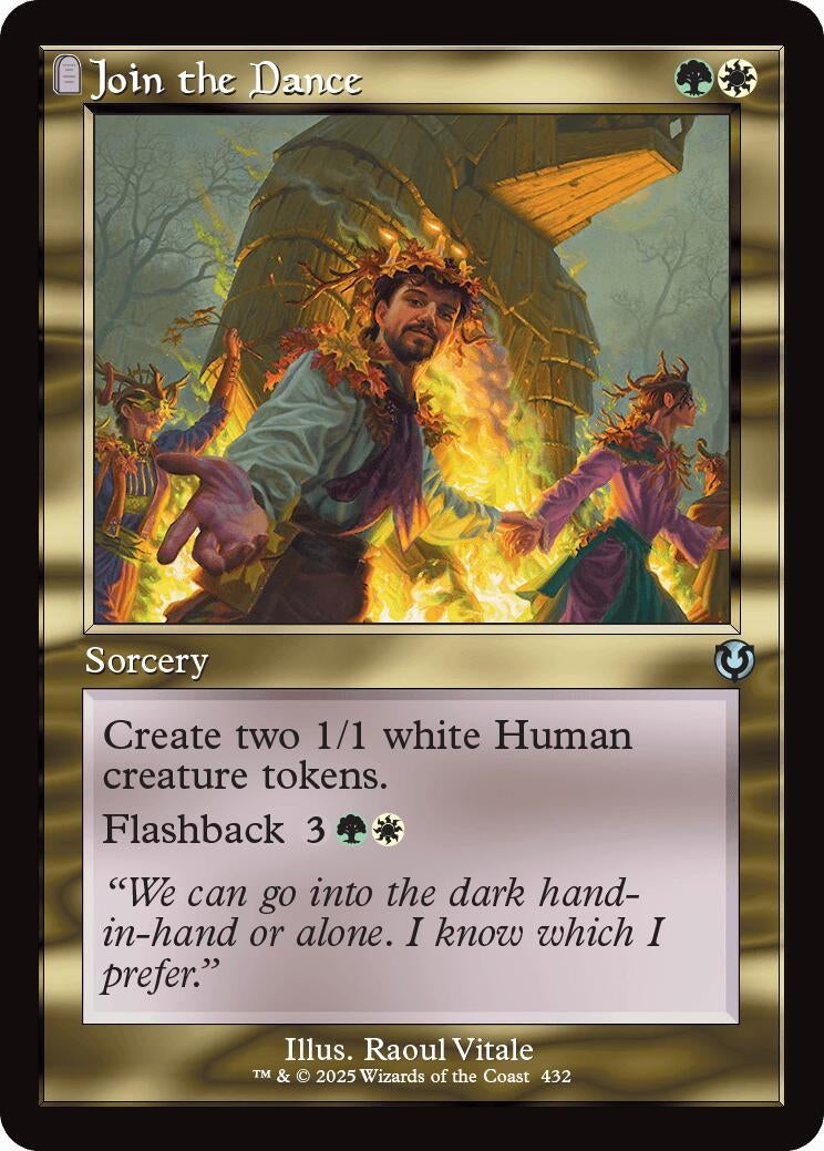 Image for Join the Dance (Retro Frame) (432) [Innistrad Remastered] - Magic: The Gathering