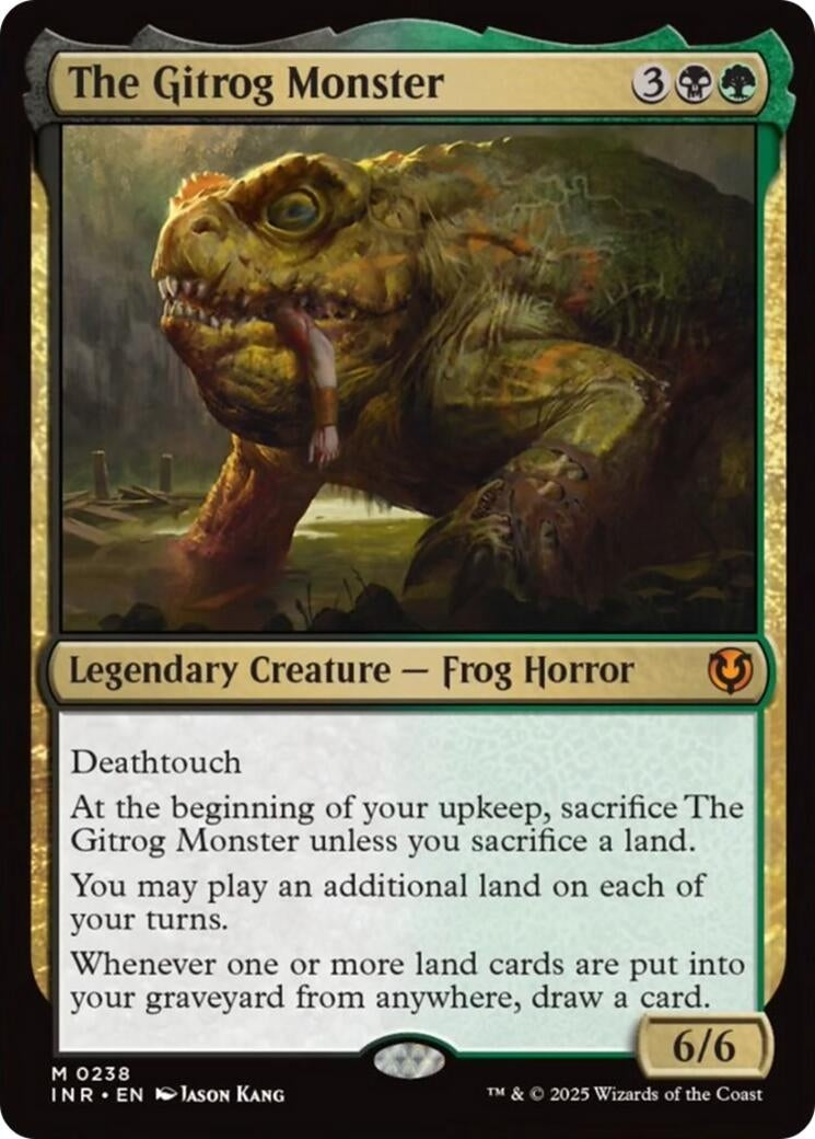 Image for The Gitrog Monster (238) [Innistrad Remastered] - Magic: The Gathering