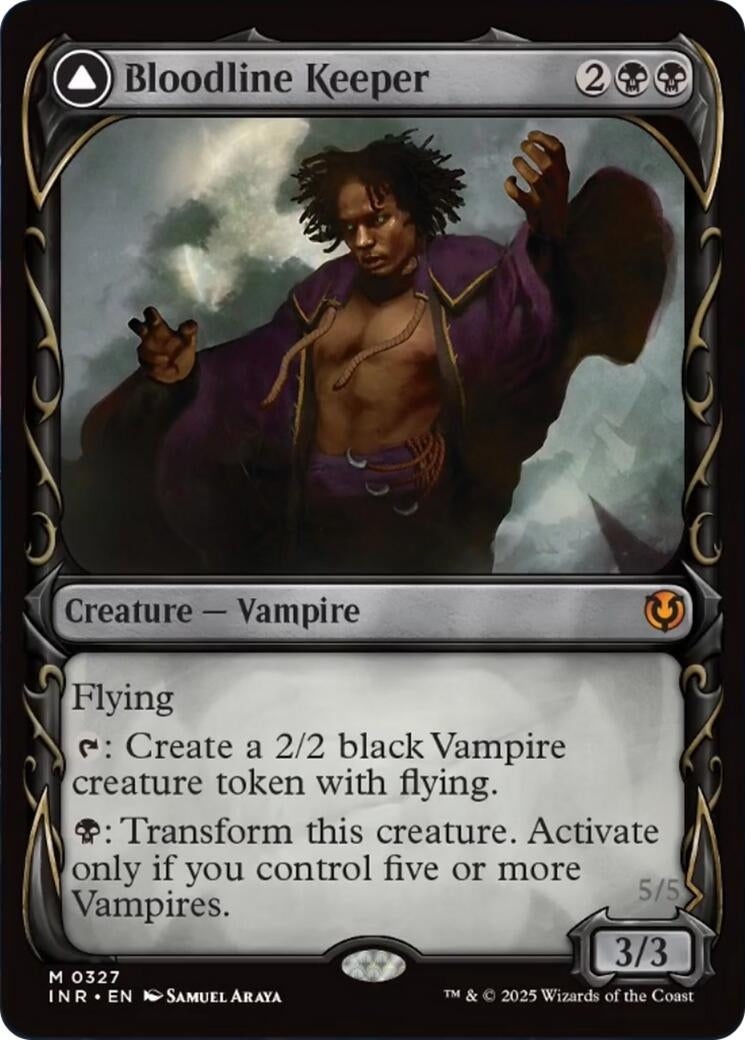 Image for Bloodline Keeper (Showcase) (327) [Innistrad Remastered] - Magic: The Gathering