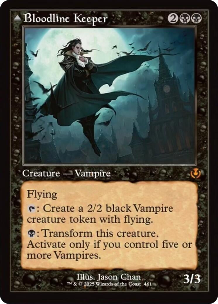Image for Bloodline Keeper (Retro Frame) (461) [Innistrad Remastered] - Magic: The Gathering
