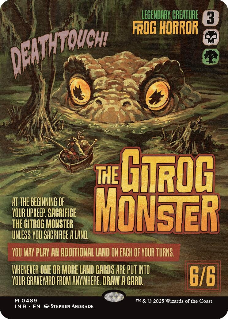 Image for The Gitrog Monster (Showcase) (489) [Innistrad Remastered] - Magic: The Gathering