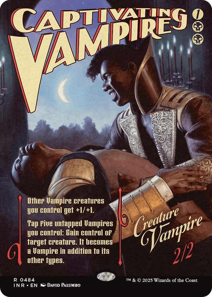 Image for Captivating Vampire (Showcase) (484) [Innistrad Remastered] - Magic: The Gathering
