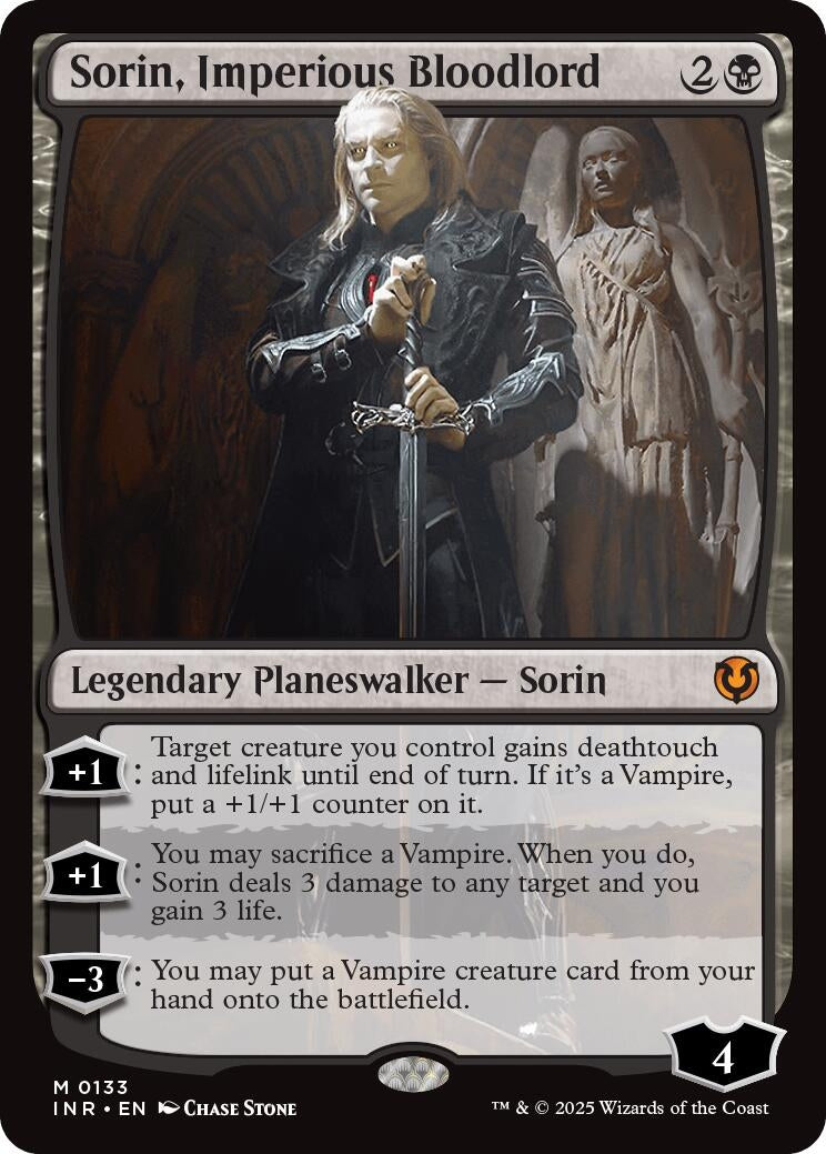 Image for Sorin, Imperious Bloodlord (133) [Innistrad Remastered] - Magic: The Gathering