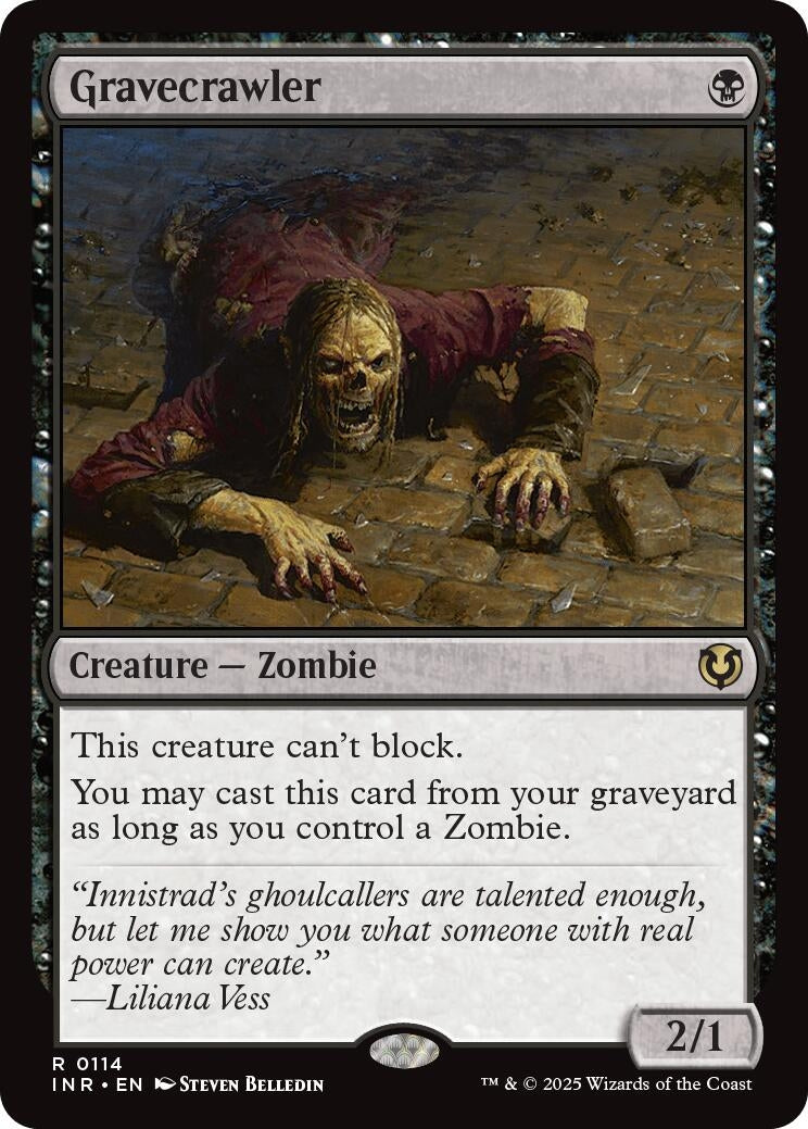 Image for Gravecrawler (114) [Innistrad Remastered] - Magic: The Gathering