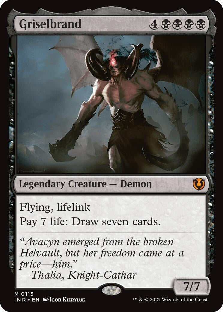 Image for Griselbrand (115) [Innistrad Remastered] - Magic: The Gathering