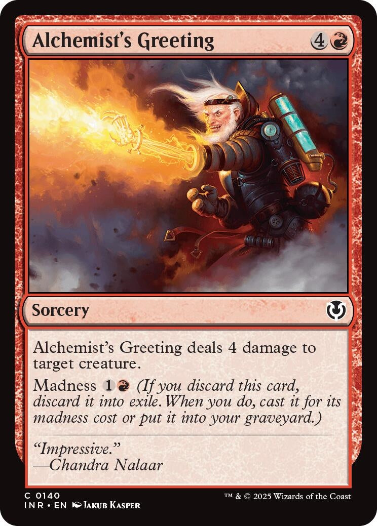 Image for Alchemist's Greeting (140) [Innistrad Remastered] - Magic: The Gathering