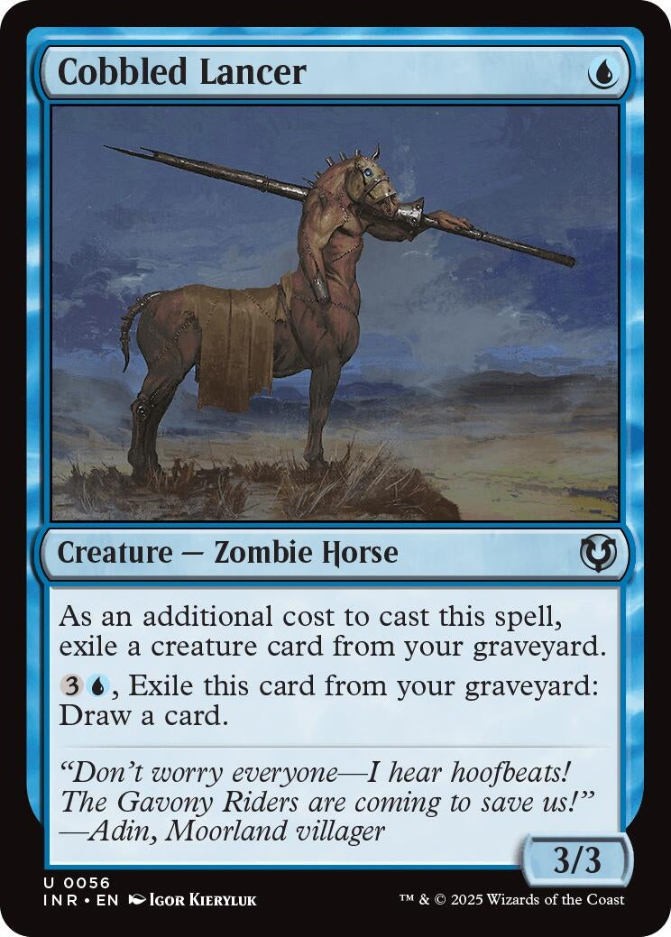 Image for Cobbled Lancer (56) [Innistrad Remastered] - Magic: The Gathering