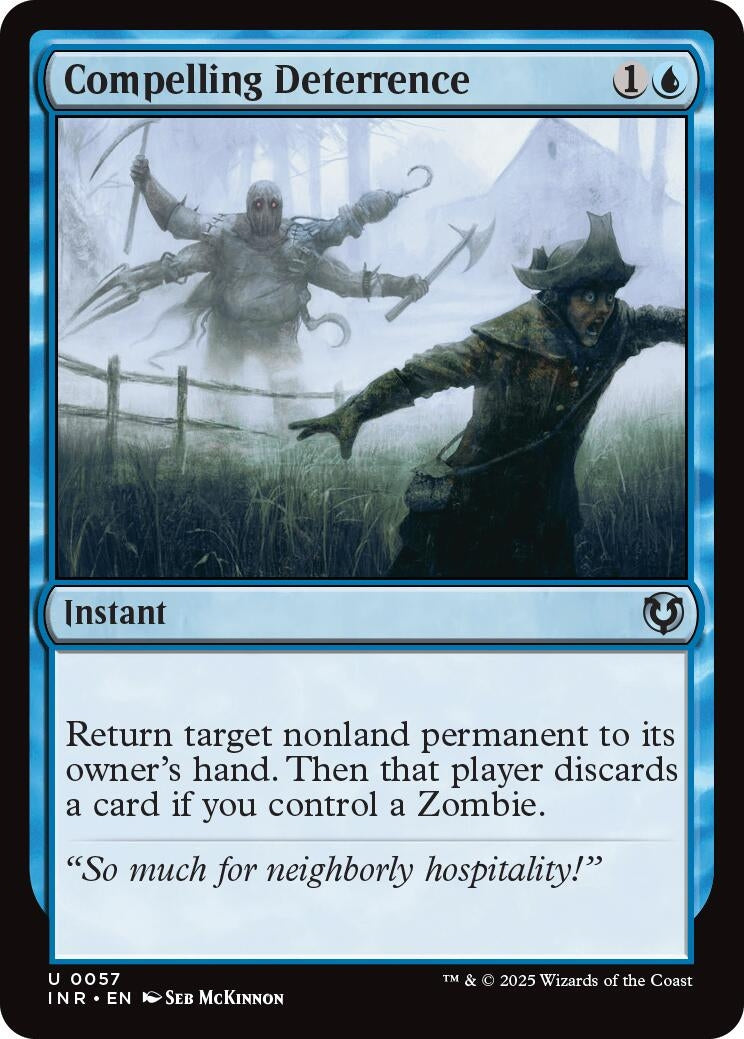 Image for Compelling Deterrence (57) [Innistrad Remastered] - Magic: The Gathering
