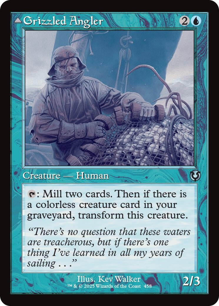 Image for Grizzled Angler (Retro Frame) (458) [Innistrad Remastered] - Magic: The Gathering