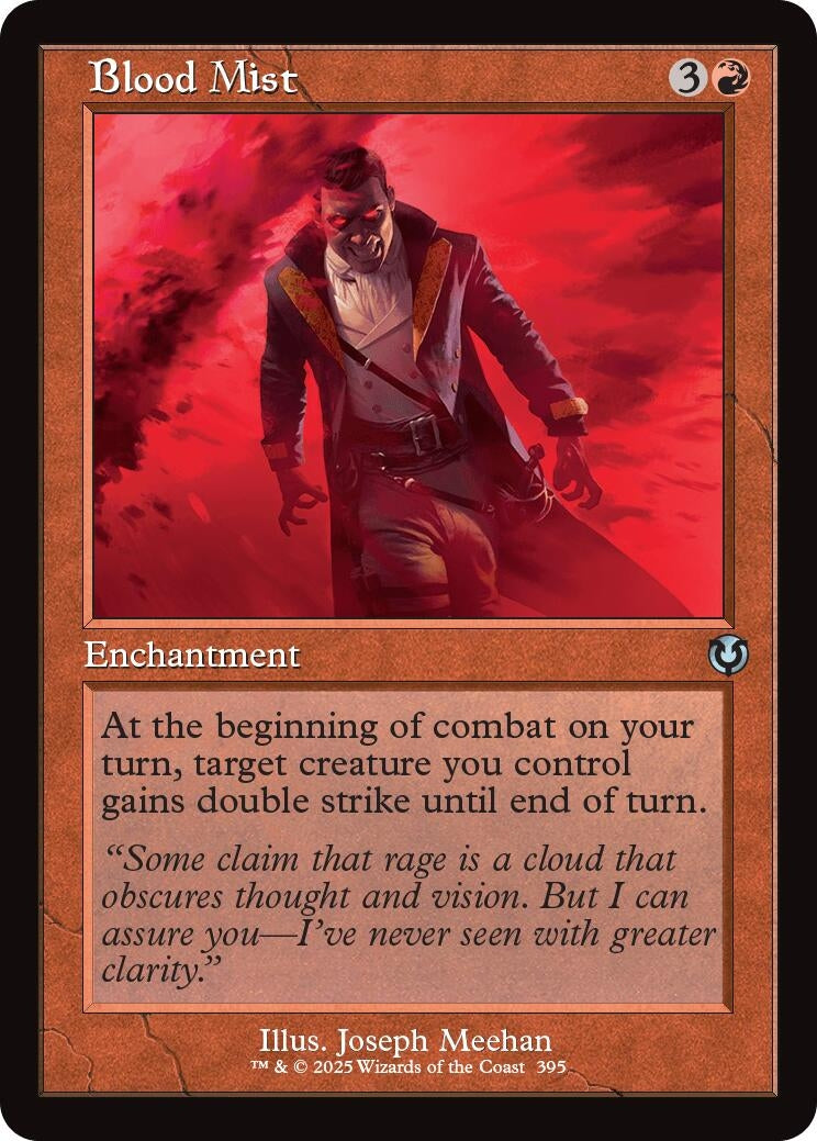 Image for Blood Mist (Retro Frame) (395) [Innistrad Remastered] - Magic: The Gathering