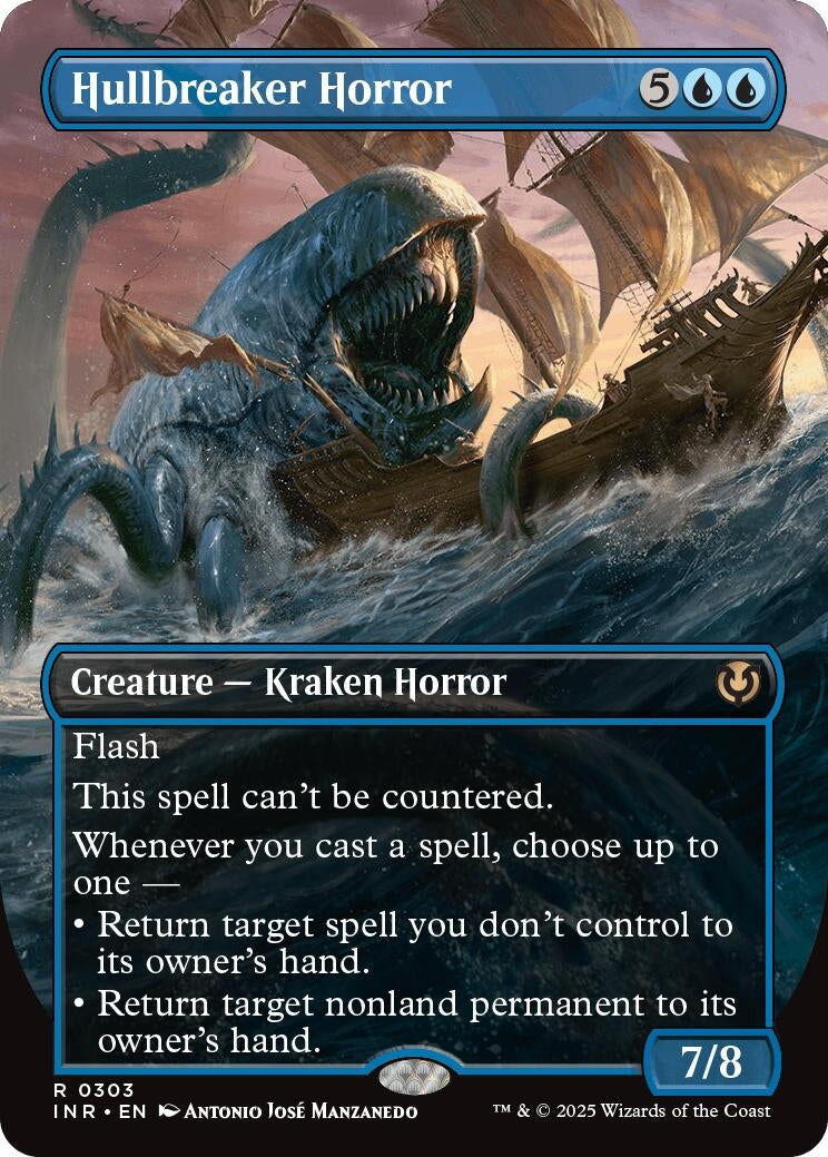 Image for Hullbreaker Horror (Borderless) (303) [Innistrad Remastered] - Magic: The Gathering