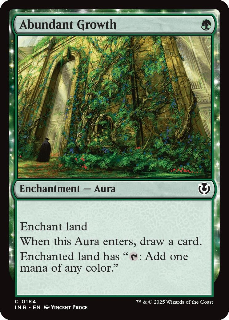 Image for Abundant Growth (184) [Innistrad Remastered] - Magic: The Gathering