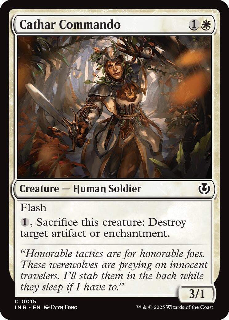 Image for Cathar Commando (15) [Innistrad Remastered] - Magic: The Gathering