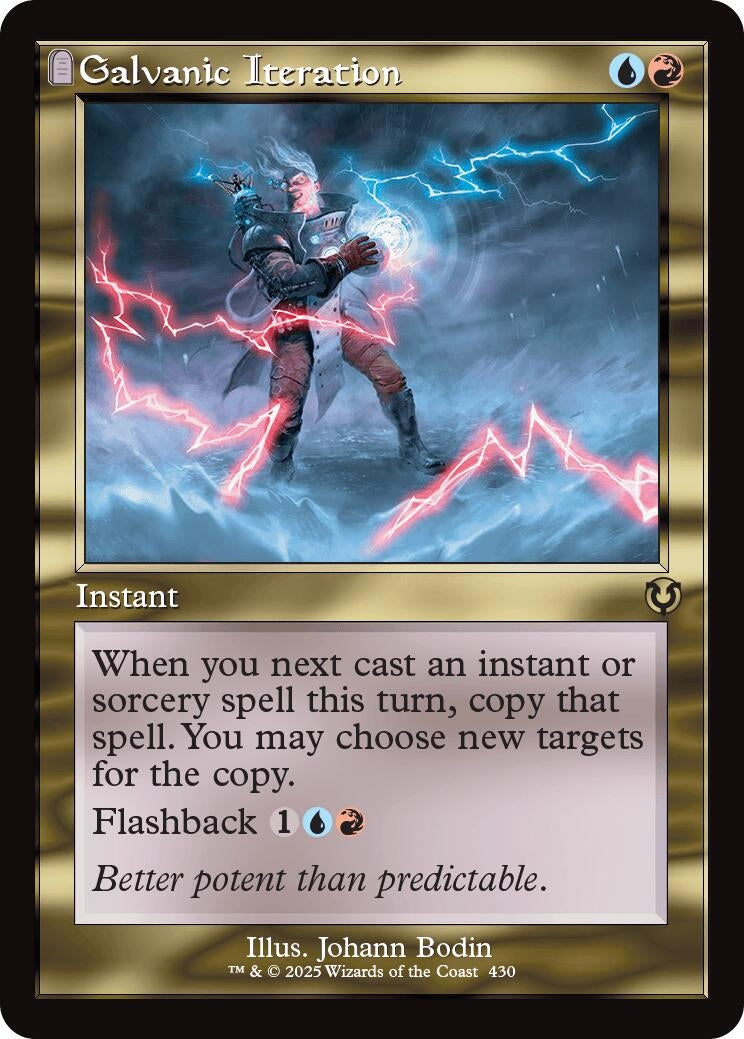 Image for Galvanic Iteration (Retro Frame) (430) [Innistrad Remastered] - Magic: The Gathering
